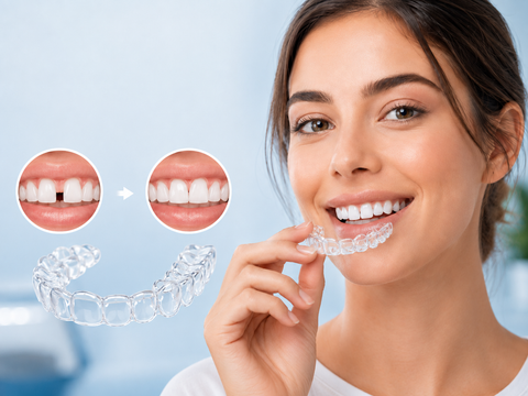 Clear Aligners for Gap Teeth: Can They Close Spaces?